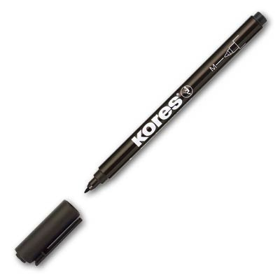 Popisovač K-Marker P1 černá Kores