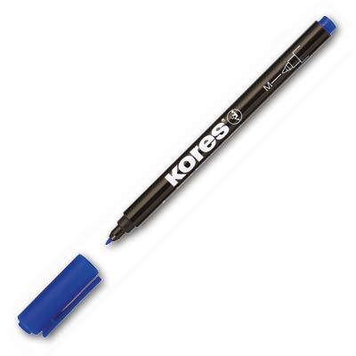 Popisovač K-Marker P1 modrá Kores