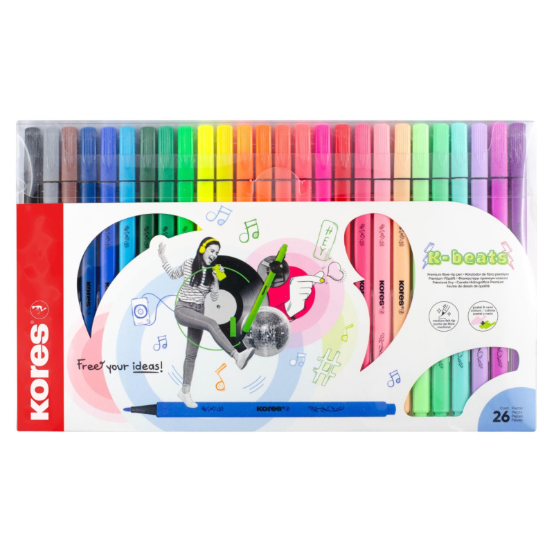 Fixy Kores K-Beats 26 barev Kores