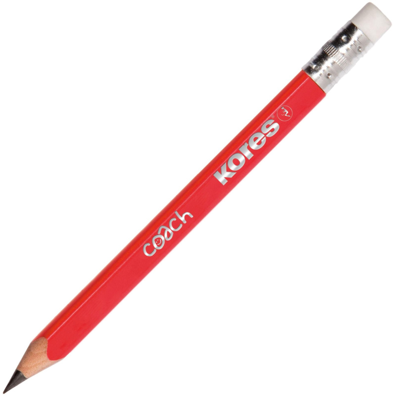 Grafitová trojhranná tužka 3/4 Kores Coach - HB,12ks