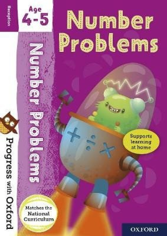 Progress with Oxford: Progress with Oxford: Number Problems Age 4-5 - Practise for School with Essen - kniha z kategorie Pro děti