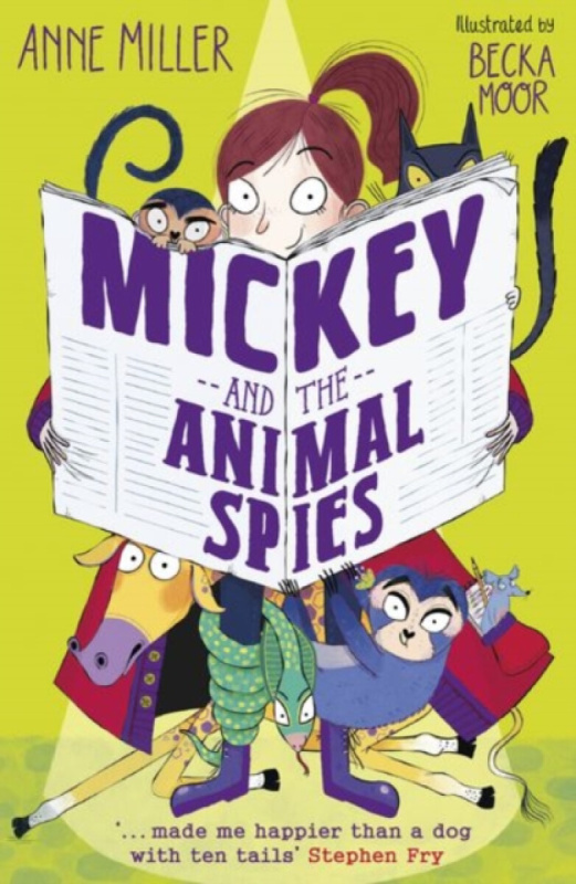 Mickey and the Animal Spies - Anne Miller,Mickey and the Animal Spies - Anne Miller - kniha z kategorie Beletria