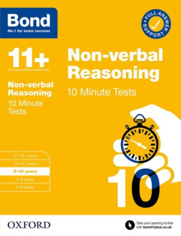 Bond 11+ Non-verbal Reasoning 10 Minute Tests for Age 9-10 | For 2026 GL Assessment & other 11 plus entrance exams - Alison Primrose, Bond 11+