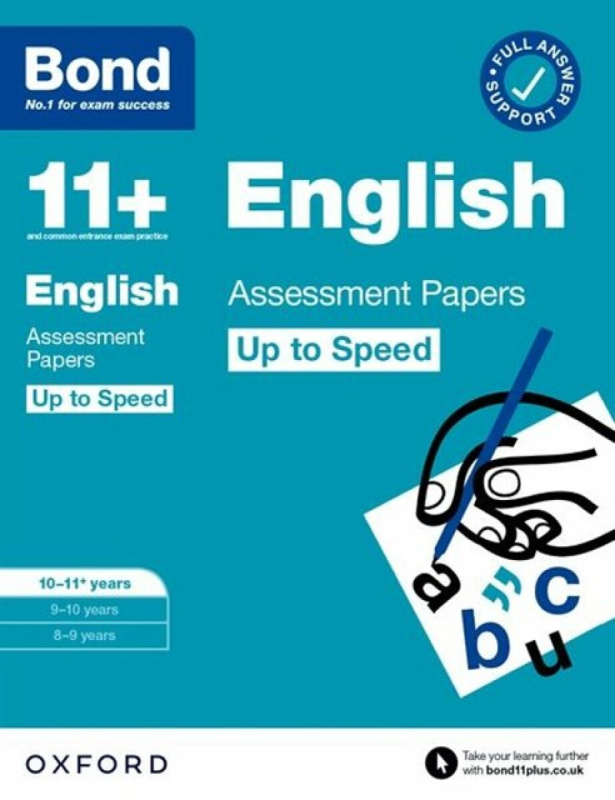 Bond 11+ English Up to Speed Assessment Papers with Answer Support 10-11 years: Ready for the 2026 exam (for GL Assessment & other 11 plus exams) - Li