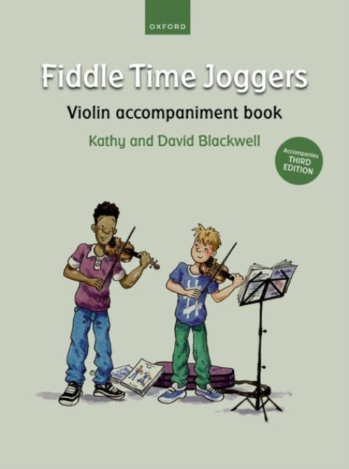 Oxford University Press Fiddle Time Joggers Violin Accompaniment Book (for Third Edition)