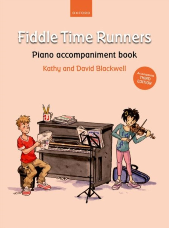 Oxford University Press Fiddle Time Runners Piano accompaniment book (for Third Edition)