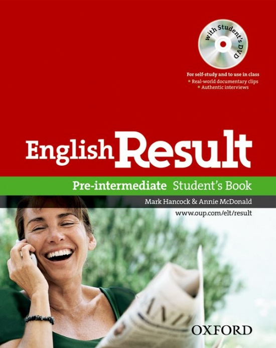 English Result Pre-Intermediate Student´s Book with DVD Pack Oxford University Press