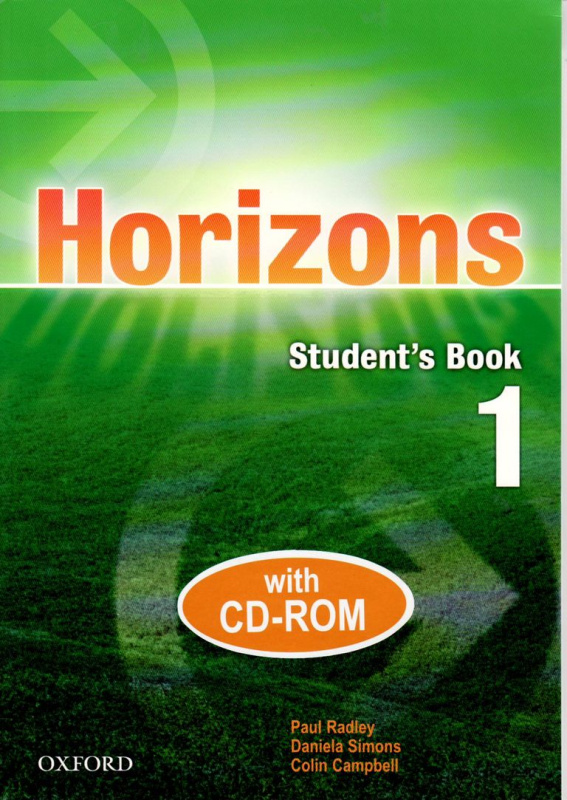 Horizons 1 (Student´s Book + CD-ROM) - Paul Radley, Daniela Simons, Colin Campbell - kniha z kategorie Jazykové učebnice a slovníky
