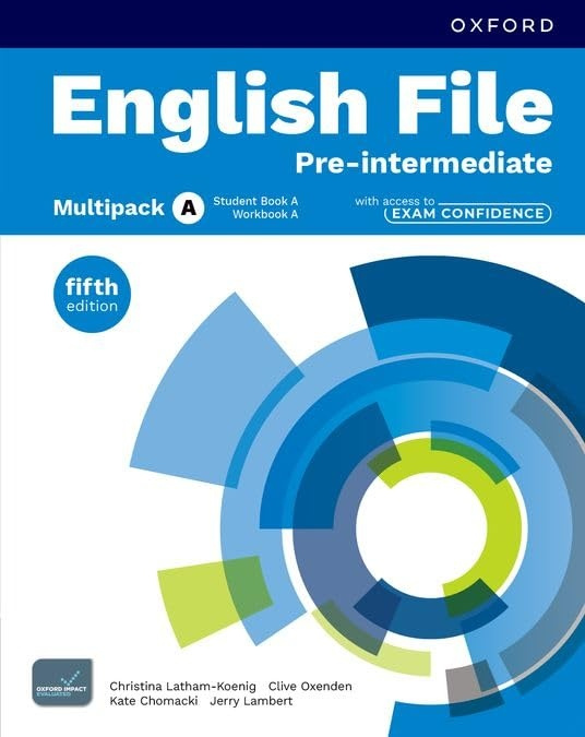 English File Fifth Edition Pre-Intermediate Multipack A with access to Exam Confidence Oxford University Press
