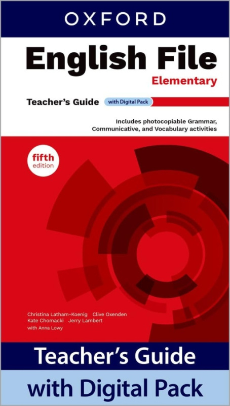 English File Fifth Edition Elementary Teacher´s Book with Digital Pack Oxford University Press
