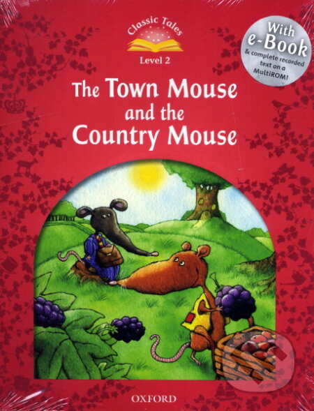Classic Tales new 2: he Town Mouse and the Country Mouse  & Audio Pack - kniha z kategorie Jazykové učebnice a slovníky