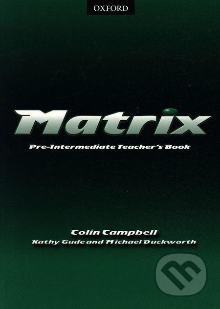 Matrix - Pre-Intermediate Teacher´s Book - kniha z kategorie Jazykové učebnice a slovníky