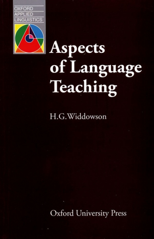Oxford Applied Linguistics Aspects of Language Teaching Oxford University Press