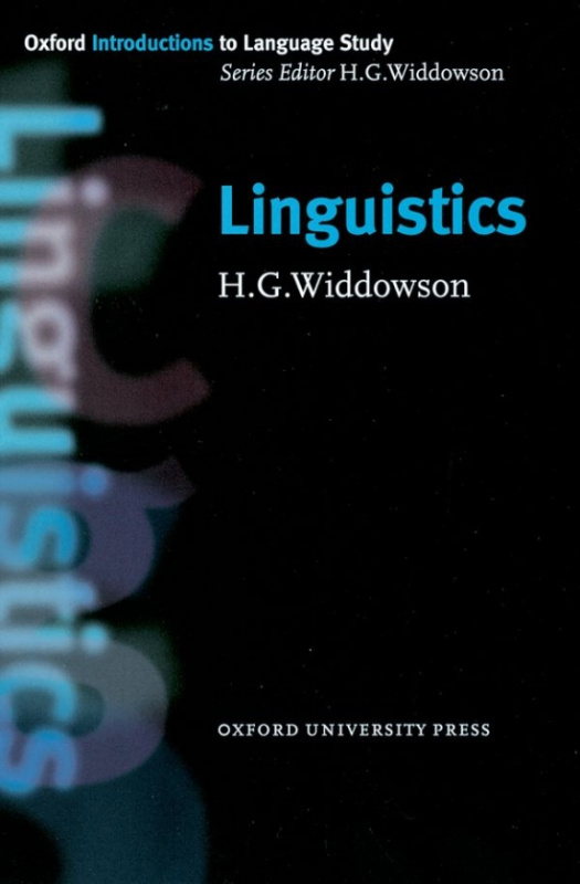 Oxford Introductions to Language Study Linguistics Oxford University Press