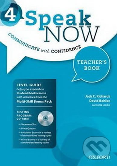 Speak Now 4: Teacher´s book (without Testing Program CD-ROM) - kniha z kategorie Jazykové učebnice a slovníky
