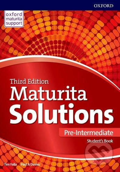 Maturita Solutions - Pre-Intermediate - Student's Book - kniha z kategorie Střední školy