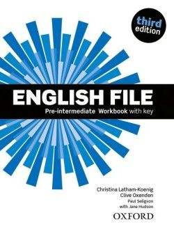 New English File - Pre-Intermediate - Workbook with Key - kniha z kategorie Jazykové učebnice a slovníky