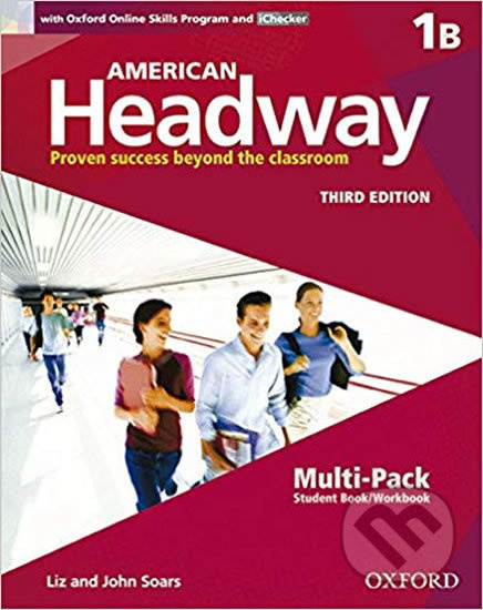 American Headway 1: Student´s Book + Workbook Multipack B (3rd) - kniha z kategorie Jazykové učebnice a slovníky