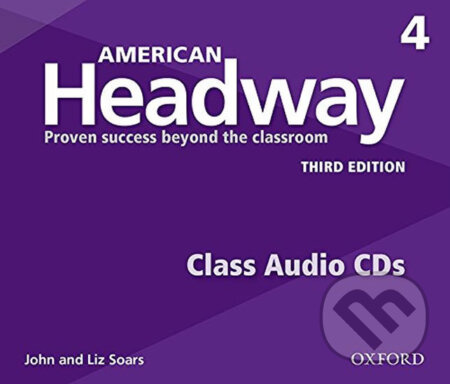 American Headway 4: Class Audio CDs /4/ (3rd) - Liz Soars, John Soars - audiokniha z kategorie Jazykové učebnice a slovníky