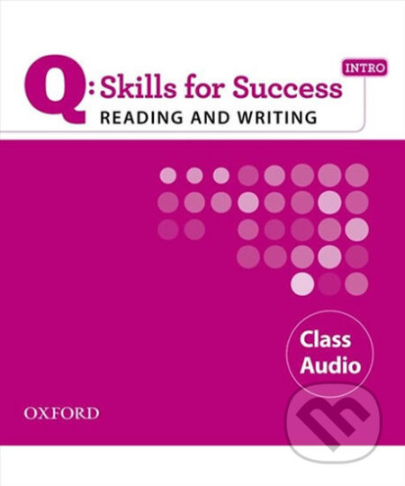 Q: Skills for Success: Reading and Writing Intro - Class Audio CD - audiokniha z kategorie Jazykové učebnice a slovníky