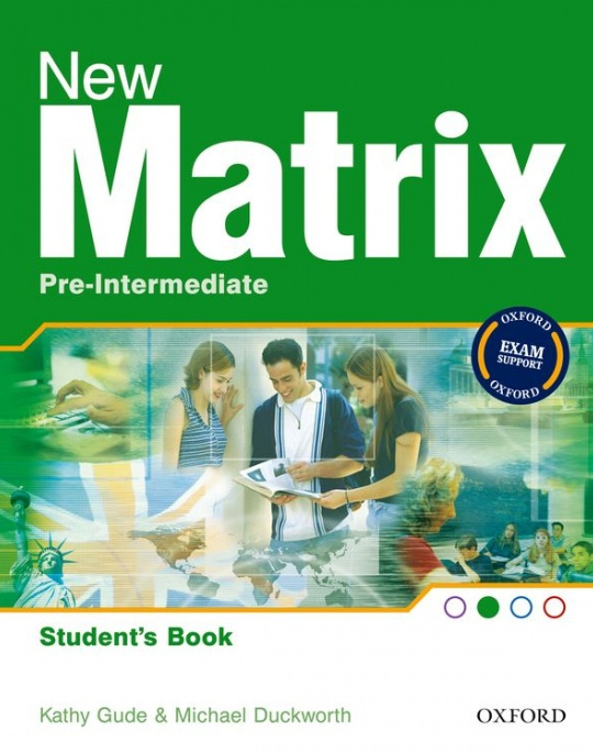 New Matrix - Pre-Intermediate - Student´s Book - Kathy Gude, Michael Duckworth - kniha z kategorie Jazykové učebnice a slovníky