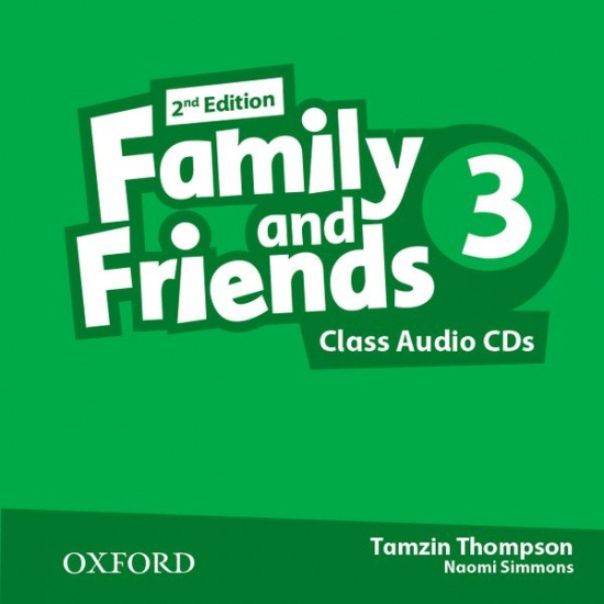 Family and Friends 2nd Edition 3 Class Audio CDs (2) Oxford University Press