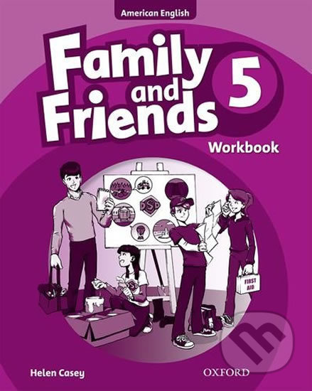 Family and Friends American English 5: Workbook - Helen Casey - kniha z kategorie 1. stupeň
