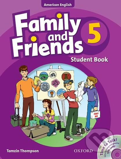 Family and Friends American English 5: Student´s Book CD Pack - kniha z kategorie 1. stupeň