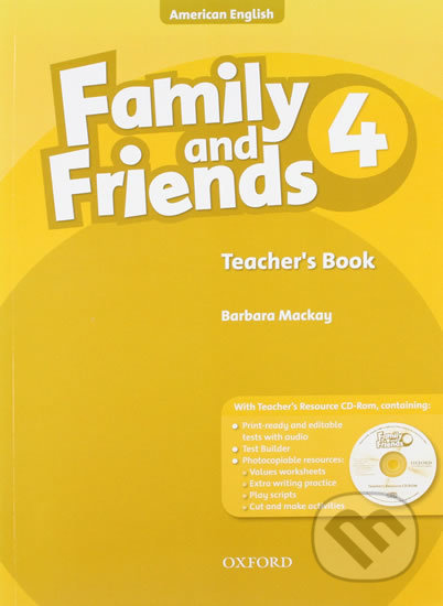 Family and Friends American English 4: Teacher´s Book CD-ROM Pack - kniha z kategorie 1. stupeň