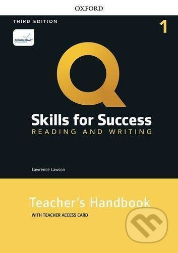 Q: Skills for Success: Reading and Writing 1 - Teacher´s Handbook with Teacher´s Access Card, 3rd - kniha z kategorie Jazykové učebnice a slovníky