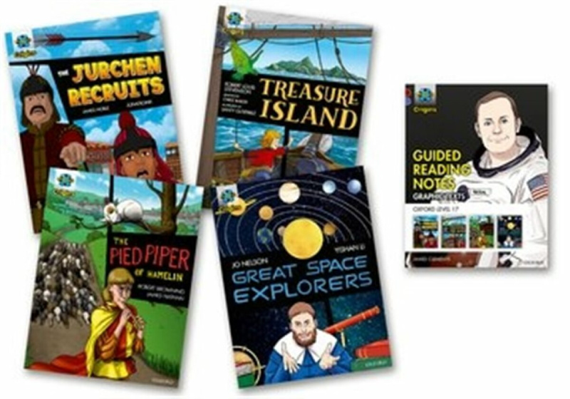 Project X Origins Graphic Texts: Dark Red Book Band, Oxford Level 17: Mixed Pack of 4 - Jo Nelson, Chris Baker, James Clements, James Noble