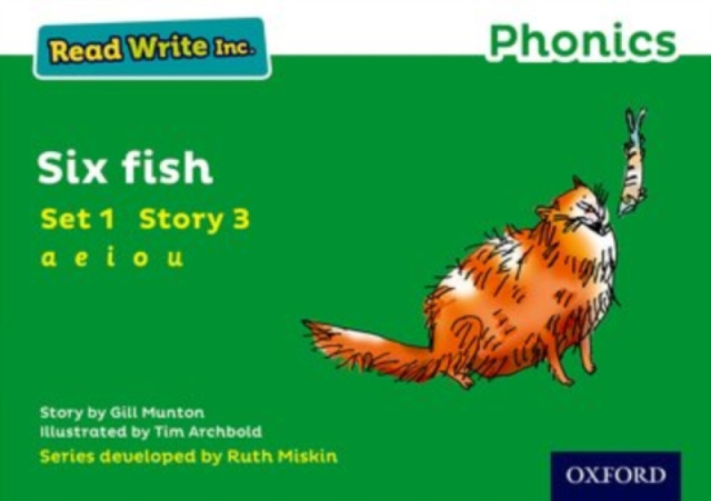 Read Write Inc. Phonics: Six Fish (Green Set 1 Storybook 3) - Gill Munton