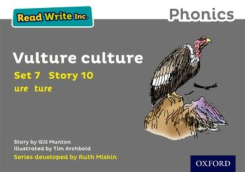 Read Write Inc. Phonics: Vulture Culture (Grey Set 7 Storybook 10) - Gill Munton