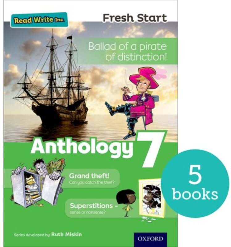 Read Write Inc. Fresh Start: Anthology 7 - Pack of 5 - Gill Munton, Adrian Bradbury, Janey Pursglove