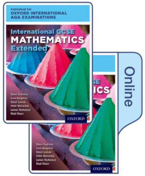 Oxford University Press OxfordAQA International GCSE Mathematics Extension (9260) - Haighton, June (, UK) a Lomax, Steve (, UK) a Fearnley, Steve (, UK) a Mullarkey, Peter (, UK) a Nixon, Matt (, UK) a Nicholson, James (, UK)