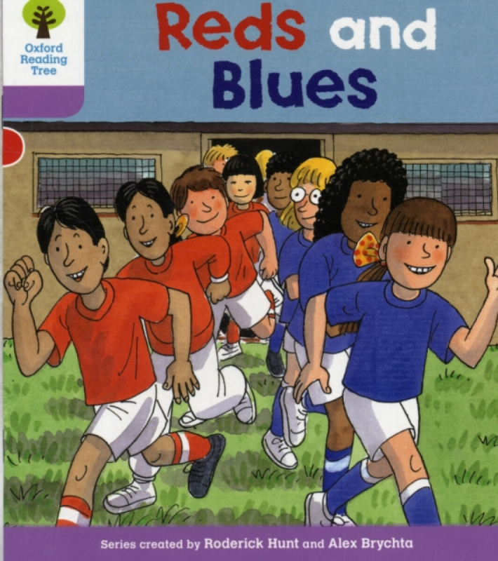 Oxford Reading Tree: Level 1+: First Sentences: Reds and Blues - Roderick Hunt