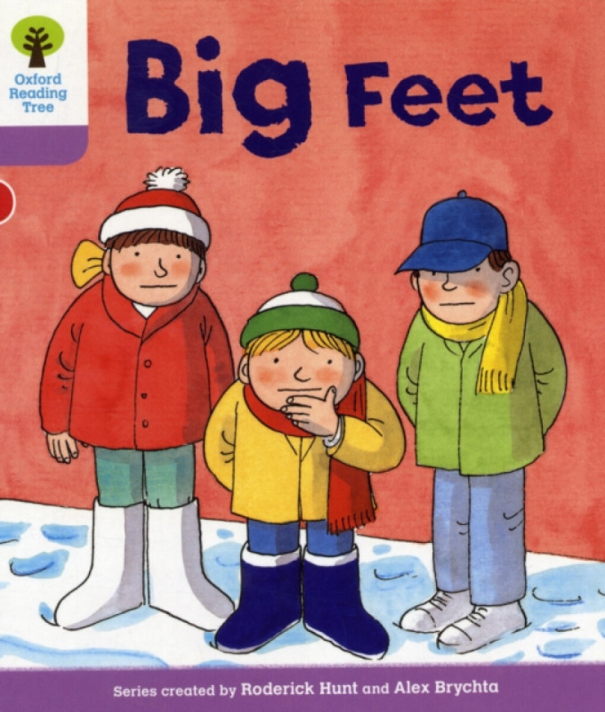 Oxford Reading Tree: Level 1+: First Sentences: Big Feet - Roderick Hunt