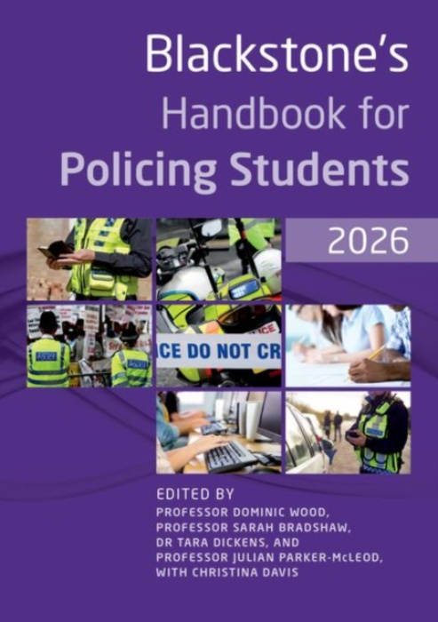 Oxford University Press Blackstone's Handbook for Policing Students 2026