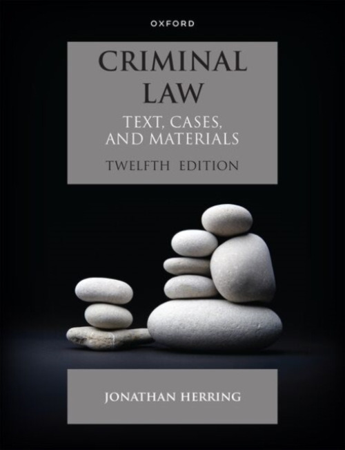 Oxford University Press Criminal Law - Herring, Jonathan