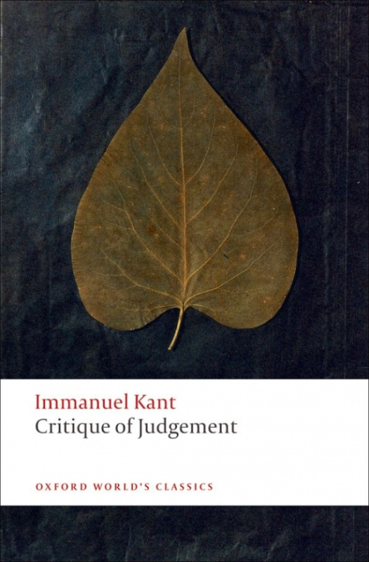 Oxford World´s Classics Critique of Judgement Oxford University Press