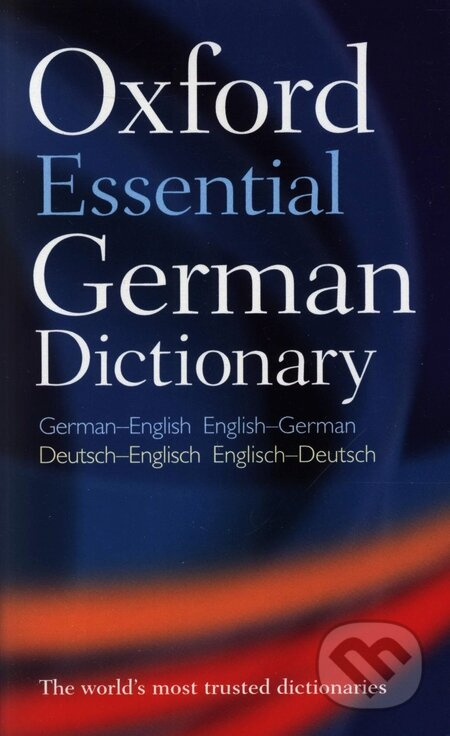 Oxford Essetial German Dictionary - kniha z kategorie Jazykové učebnice a slovníky