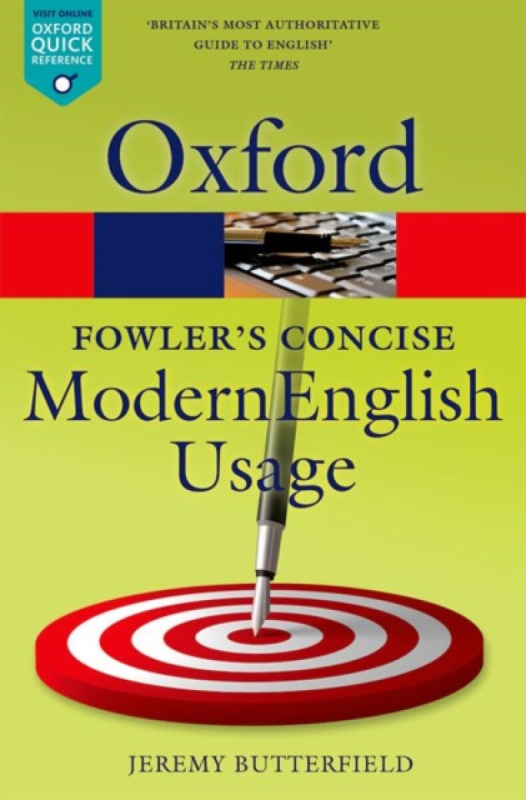 Fowler's Concise Dictionary of Modern English Usage - kniha z kategorie Jazykové učebnice a slovníky