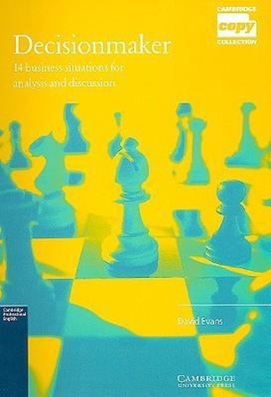 Decisionmaker Cambridge University Press