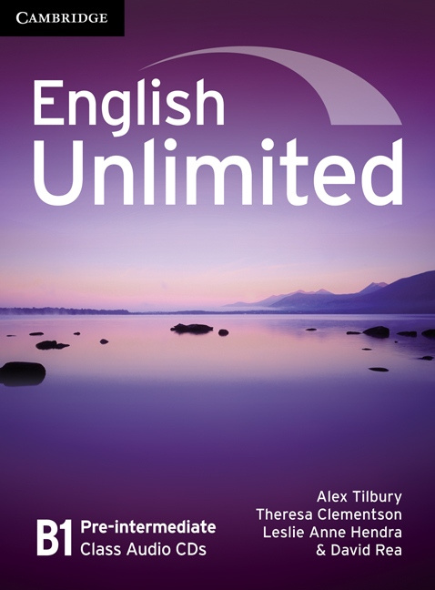 English Unlimited Pre-Intermediate Class Audio CDs (3) Cambridge University Press