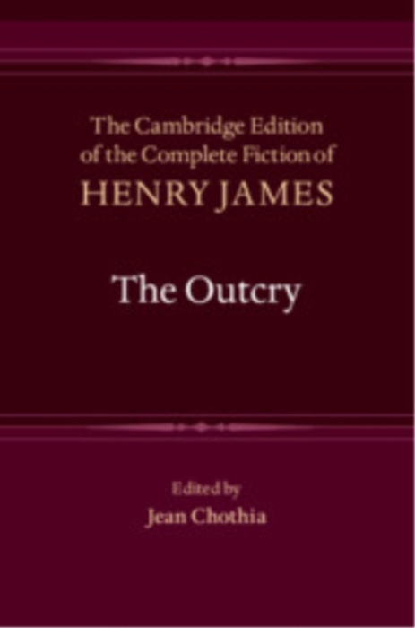 Cambridge University Press Outcry - James, Henry