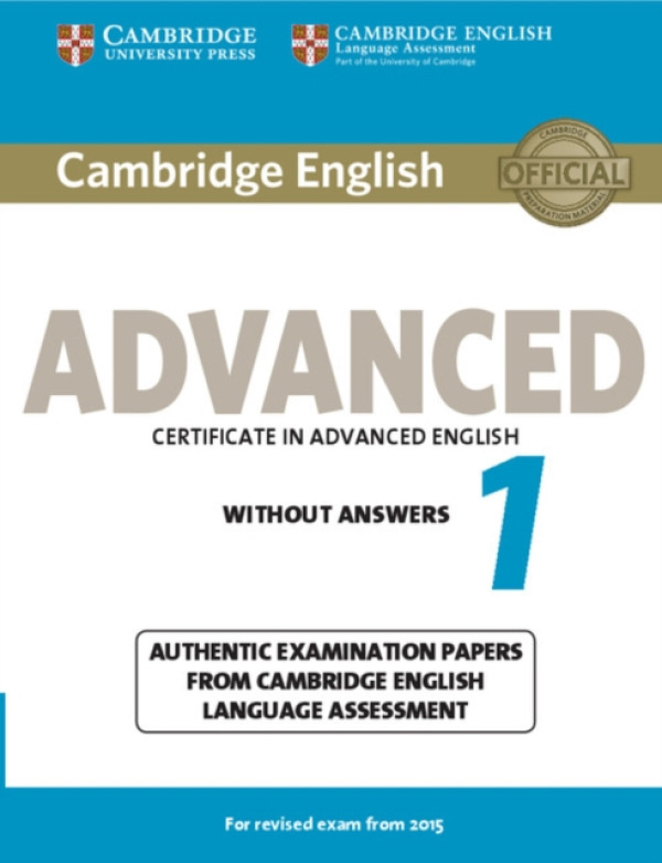 Cambridge English Advanced 1 for Revised Exam from 2015 Student´s Book without Answers - kniha z kategorie Jazykové učebnice a slovníky