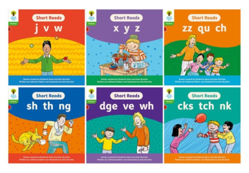 Oxford Reading Tree: Floppy's Phonics Decoding Practice: Oxford Level 2: Mixed Pack of 6 - Catherine Baker