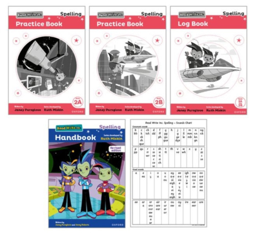 Oxford University Press Read Write Inc Spelling Year 2 Revised Edition Easy Buy Pack - Roberts a Miskin a Pursglove