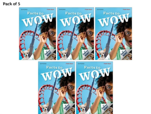 Oxford University Press Read Write Inc. Fresh Start Readers: Book 12: Facts to Wow & Cute but Deadly - Pack of 5 - Hunt, Jilly a Batra, Vaishali