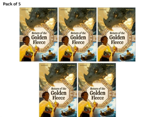 Oxford University Press Read Write Inc. Fresh Start Readers: Book 18: Return of the Golden Fleece - Pack of 5 - Hulme-Cross, Benjamin